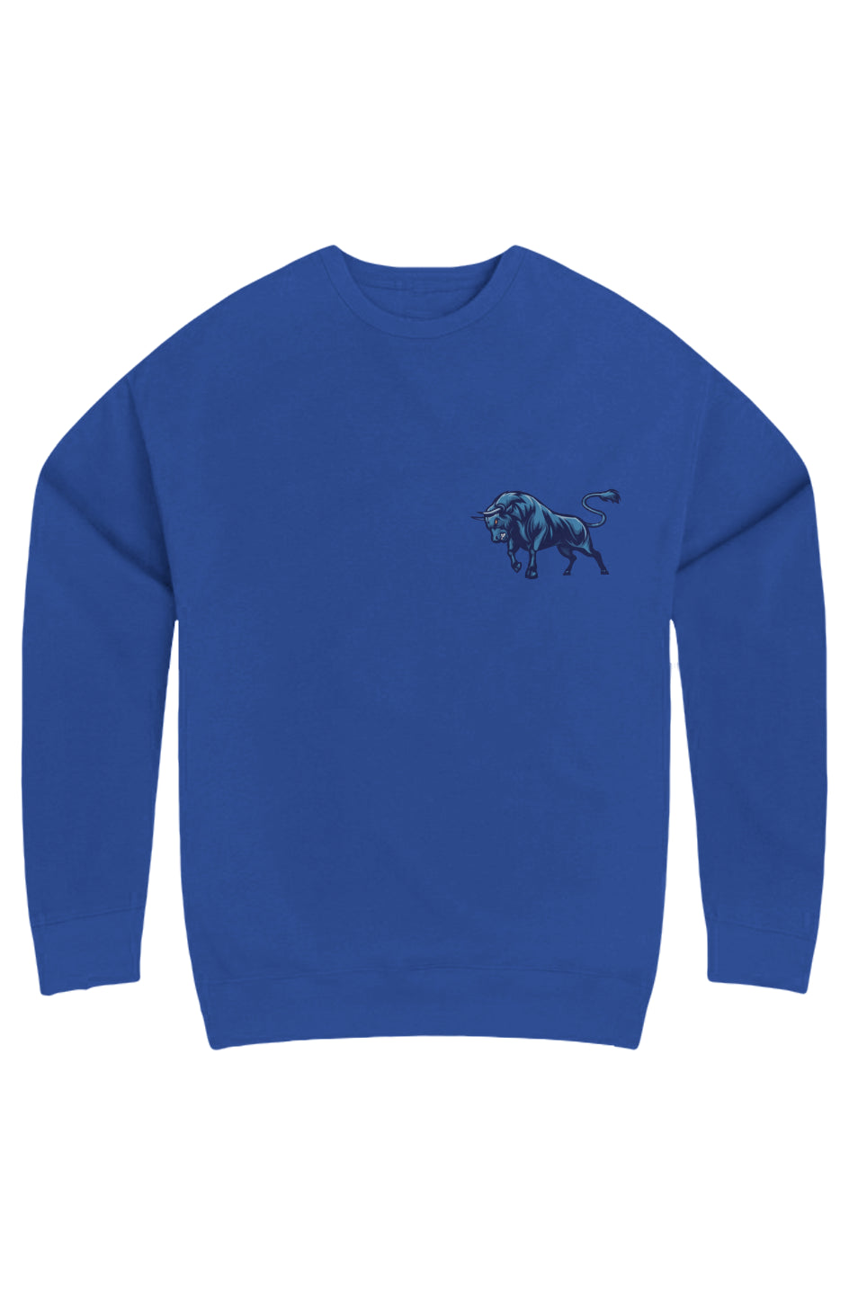 Blue Bull Fleece Crewneck