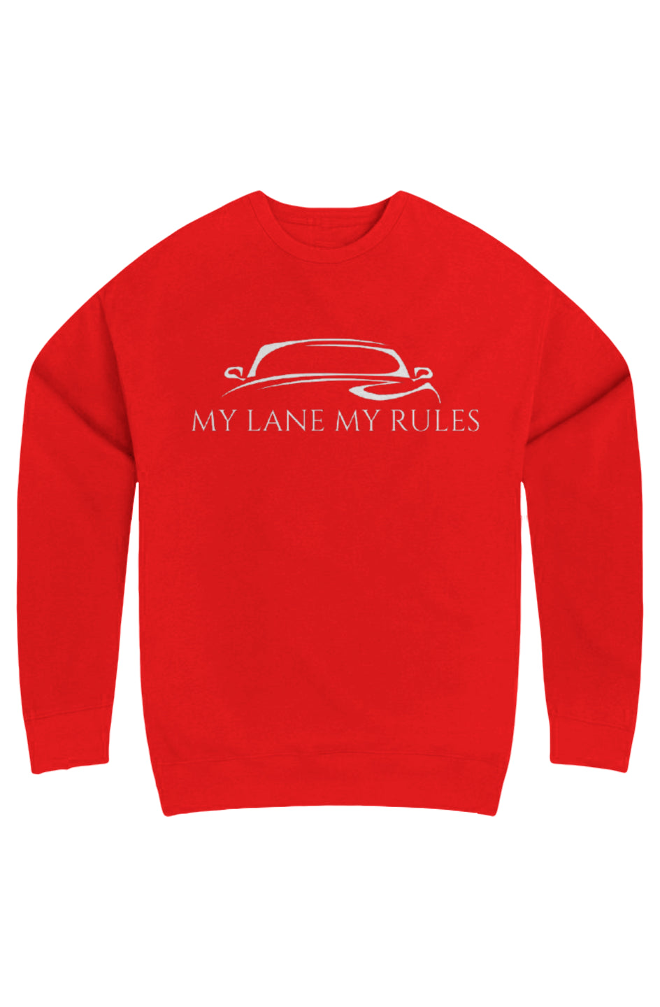 My Lane My Rules Fleece Crewneck