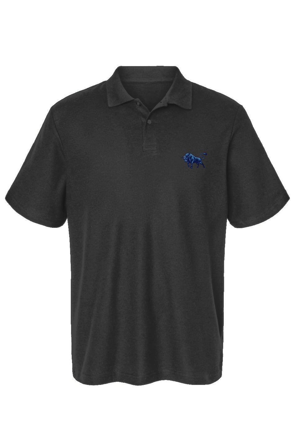 Blue Bull Pique Polo