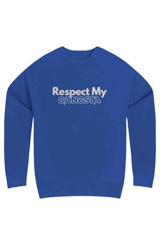 Respect My Gangsta Fleece Crewneck