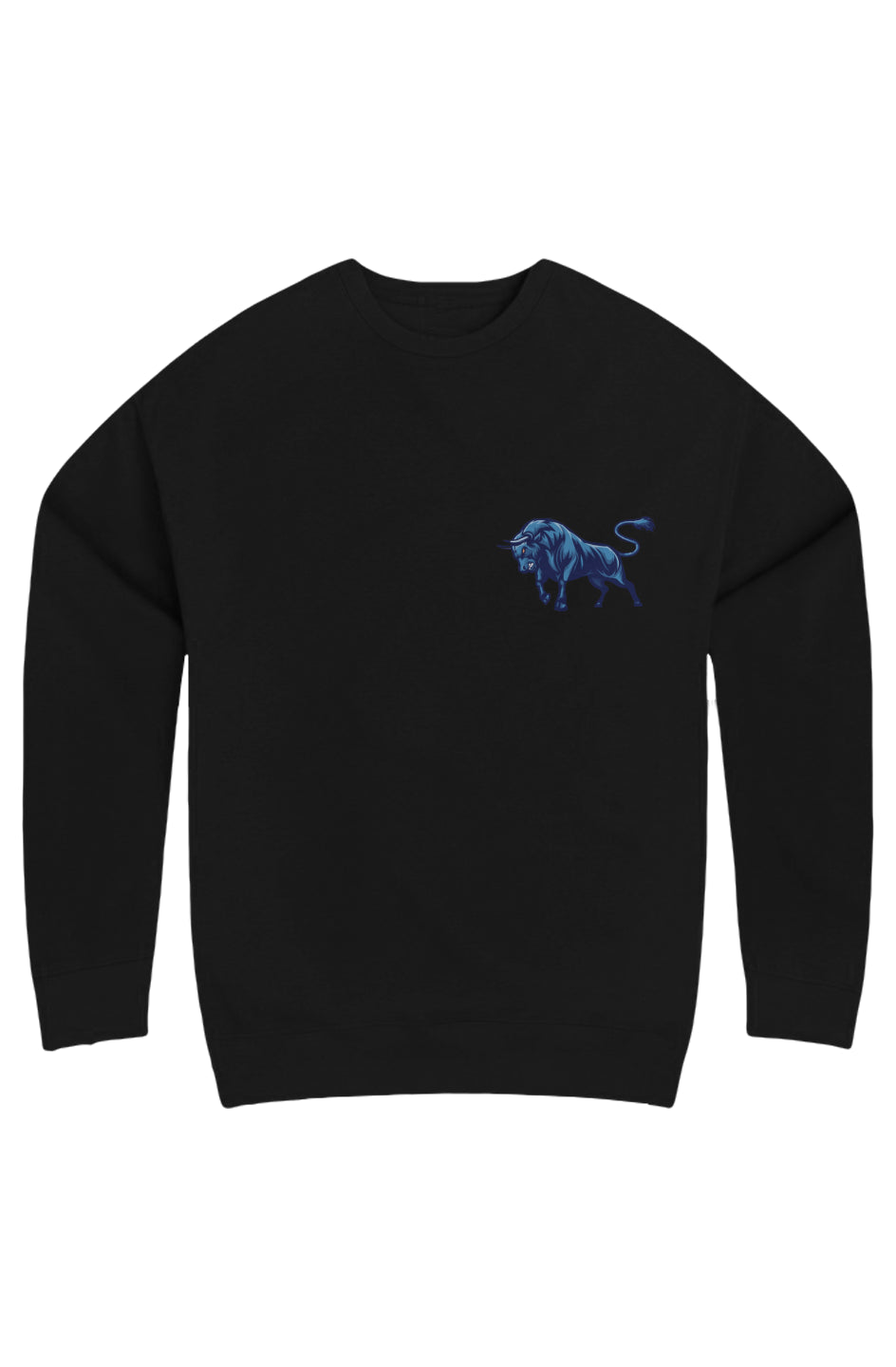 Blue Bull Fleece Crewneck