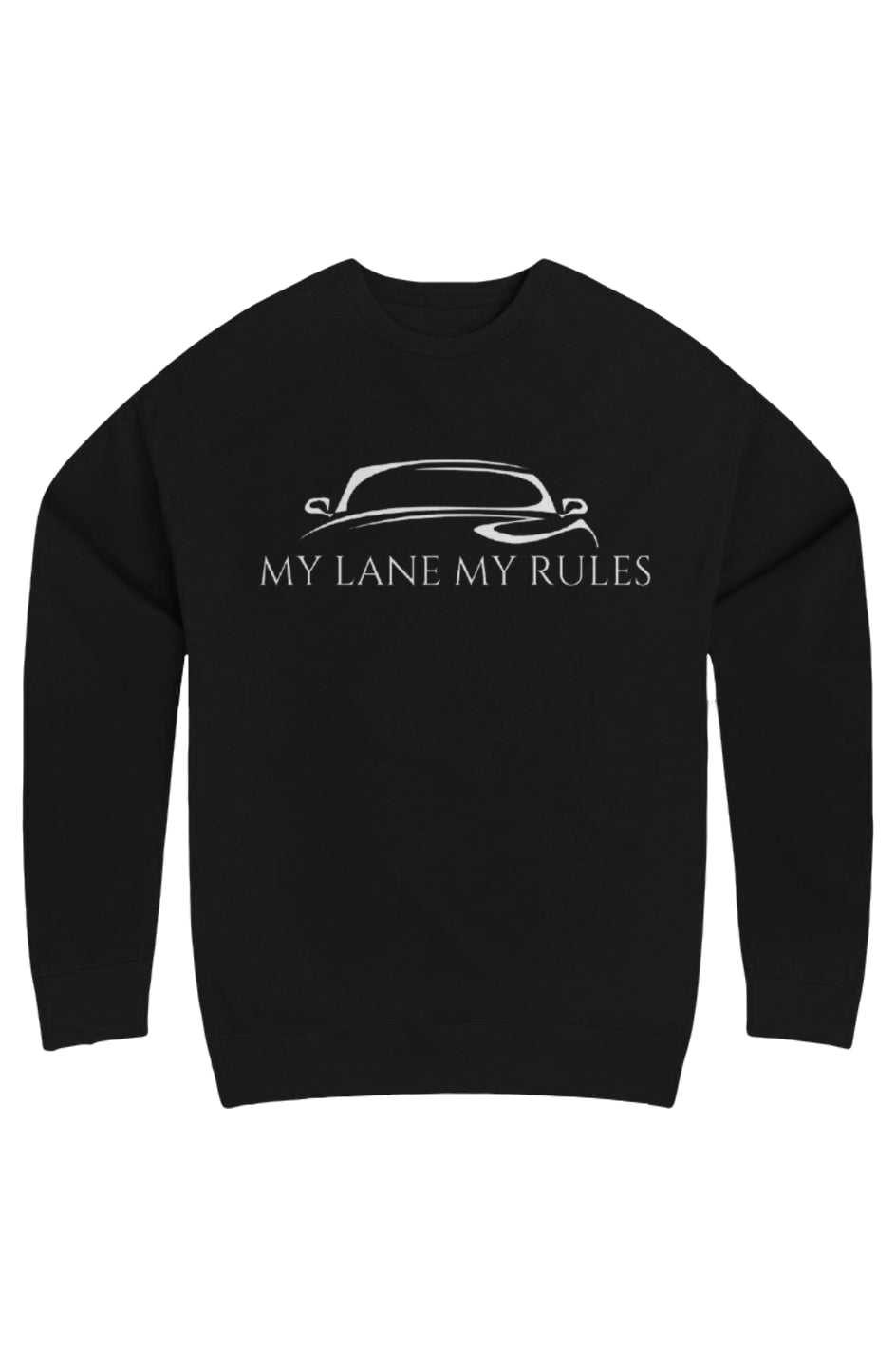 My Lane My Rules Fleece Crewneck