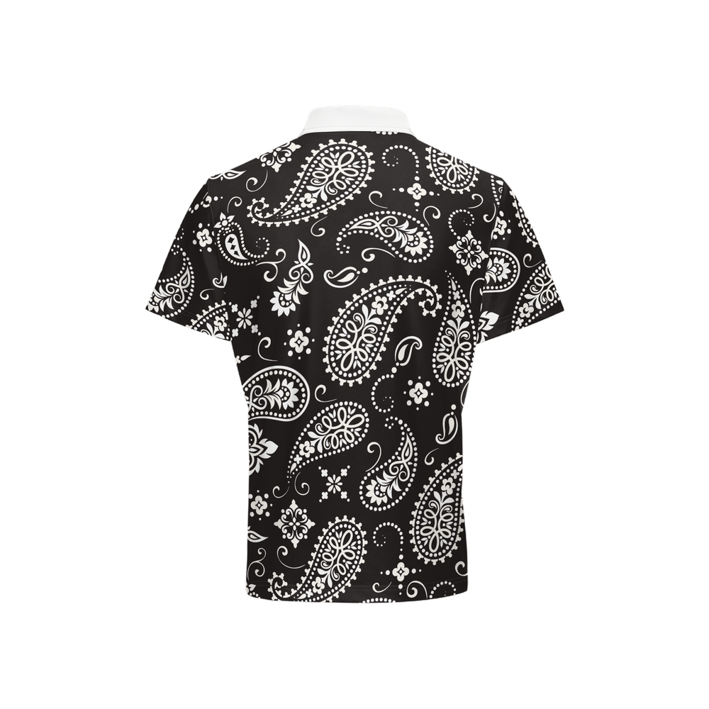 SG Black Bandana Polo