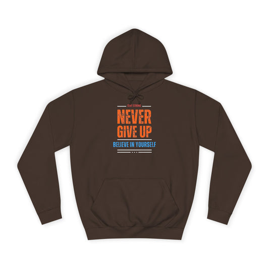 Never Give Up Hoodie