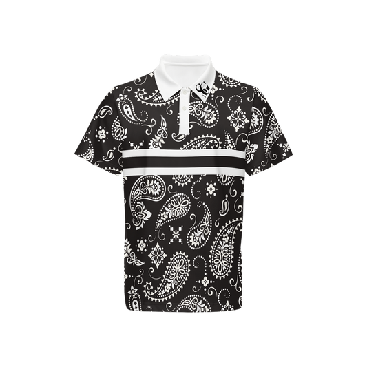 SG Black Bandana Polo