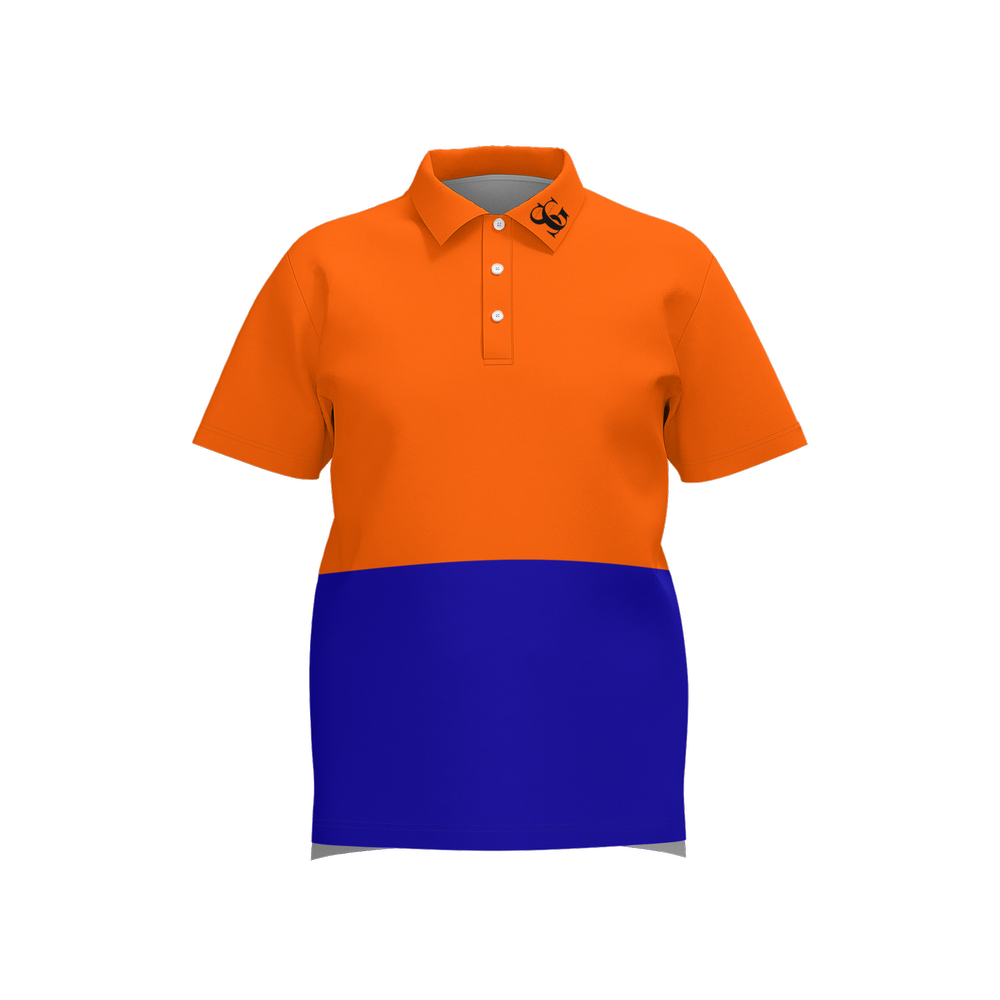 SG Orange & Blue Polo