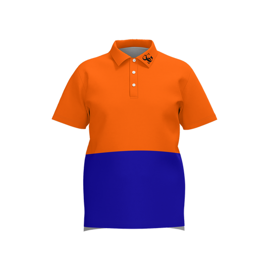 SG Orange & Blue Polo