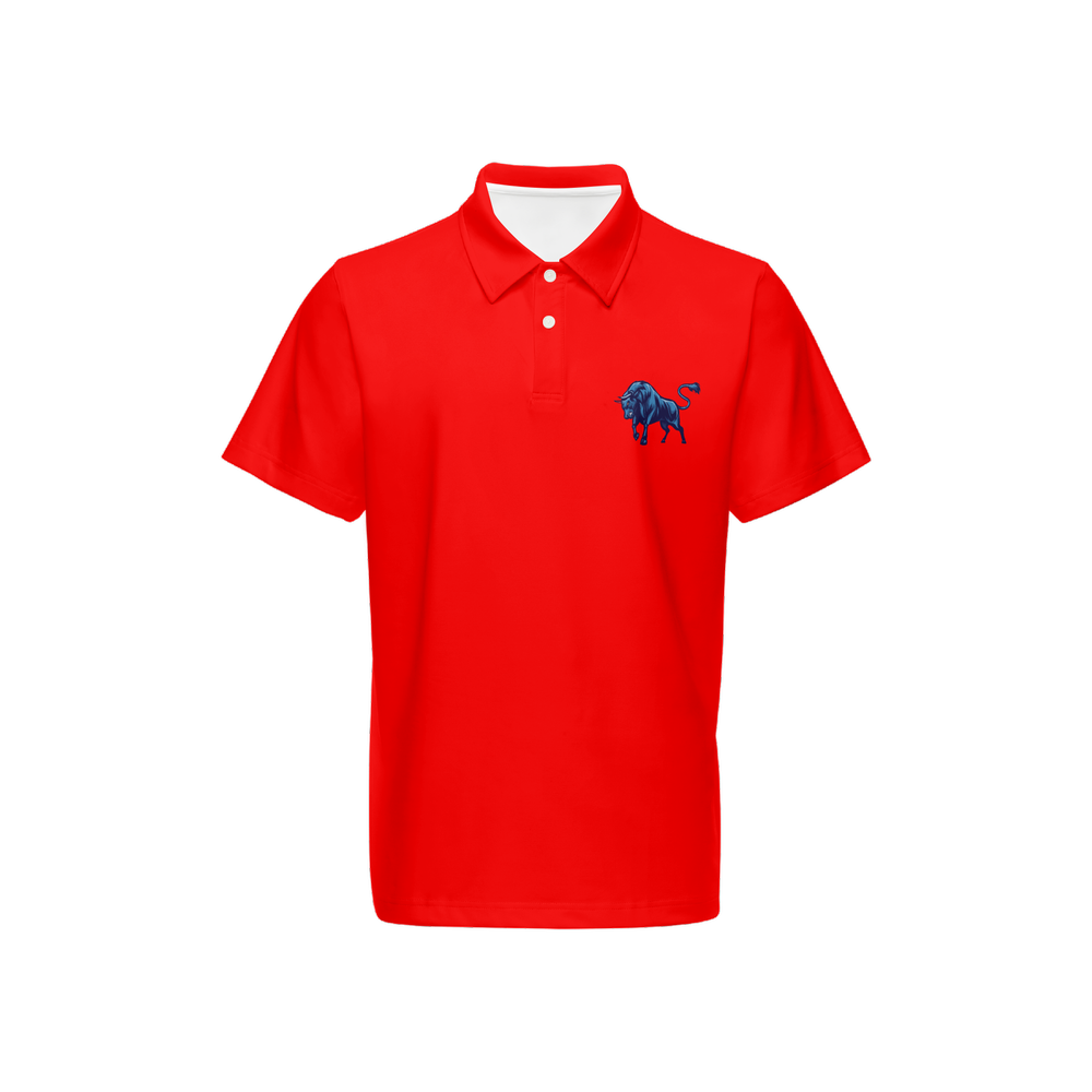 Blue Bull All Red Polo