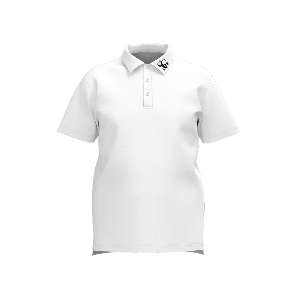 SG All White Polo